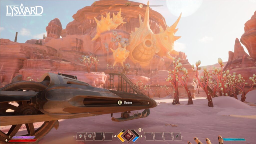 A screenshot from Lysward