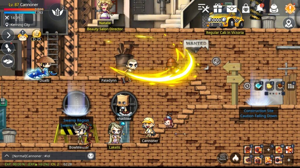A game screenshot from MapleStory M