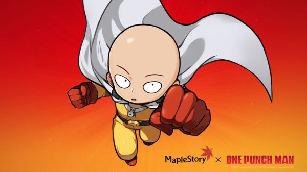 MapleStory One Punch Man new key art