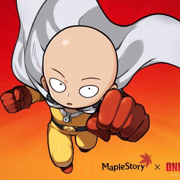 MapleStory One Punch Man new key art
