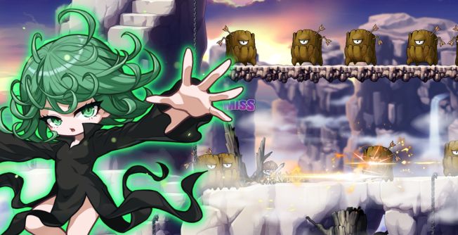 A screenshot from MapleStory One Punch Man