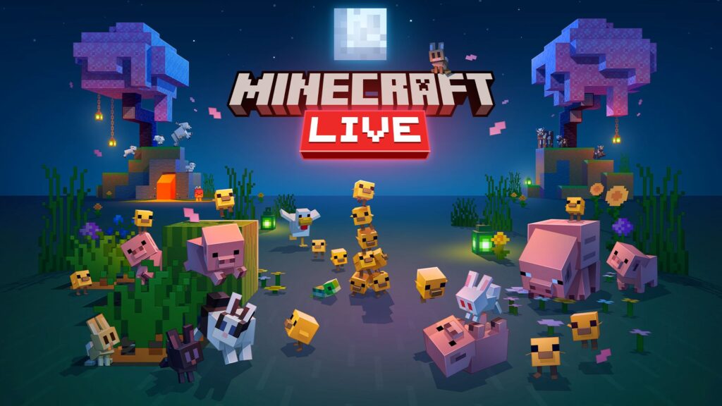 Minecraft Live night key art