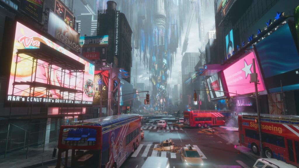 Pragmata Lunar Cityscape