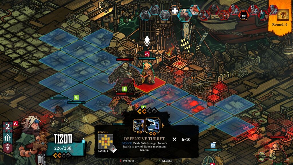 A screenshot from Prelude Dark Pain