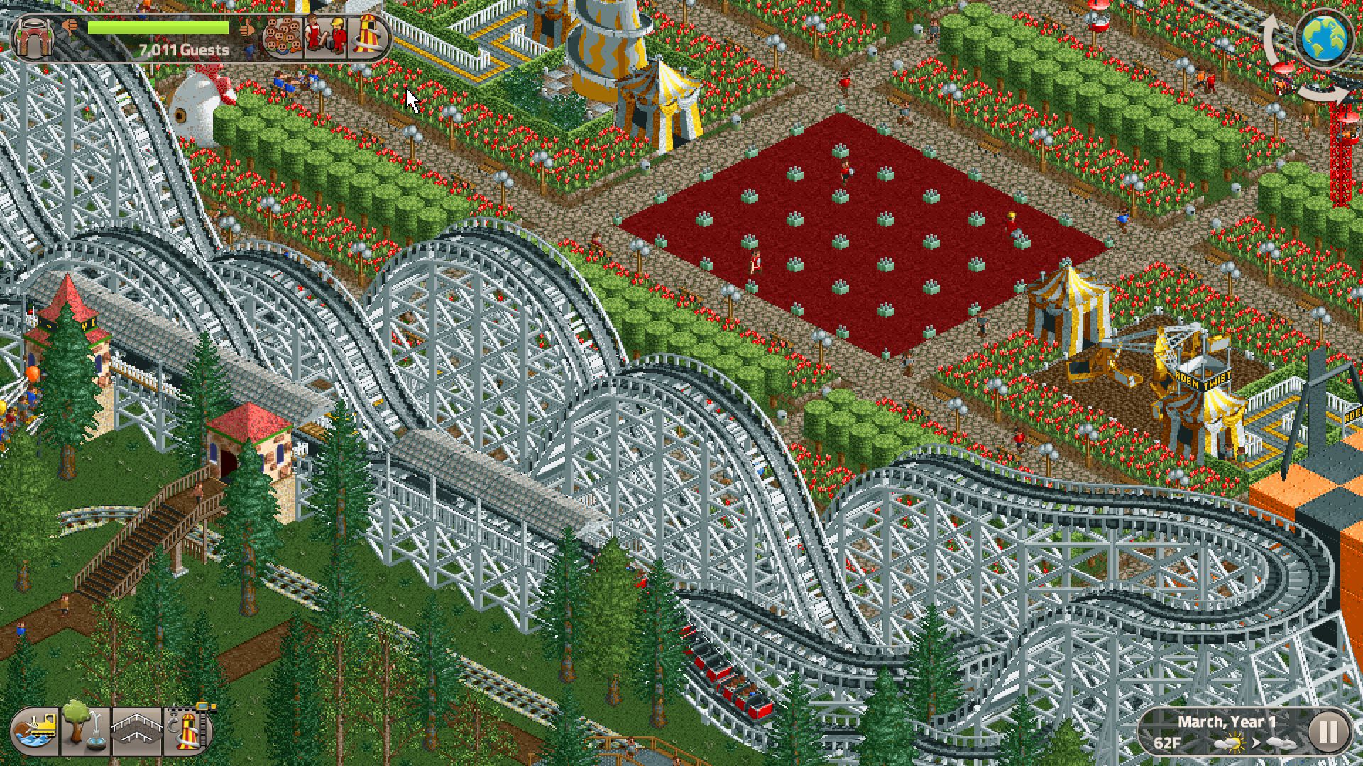RollerCoaster Tycoon Classic header