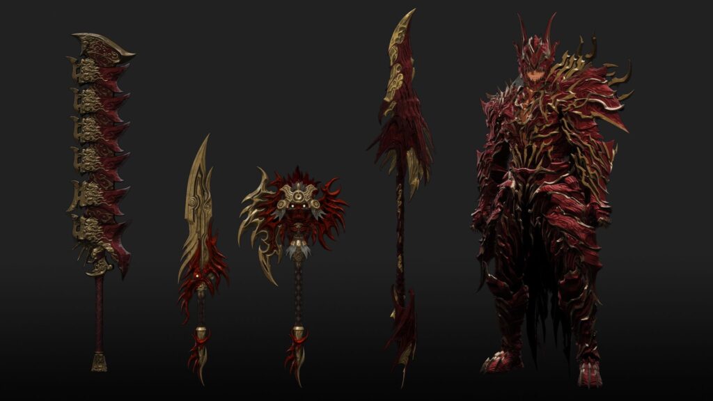 The First Berserker Khazan Immortal Fury set