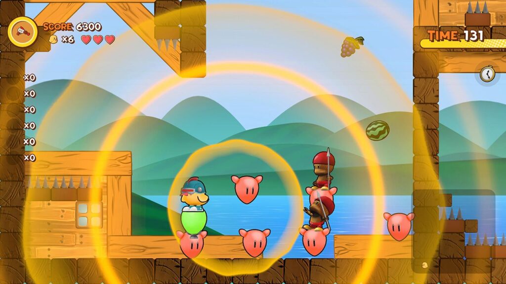 A screenshot from The NewZealand Story