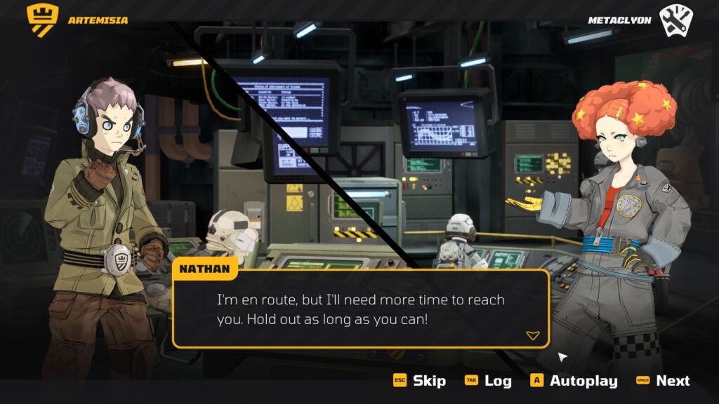 A screenshot from Tiny Metal 2