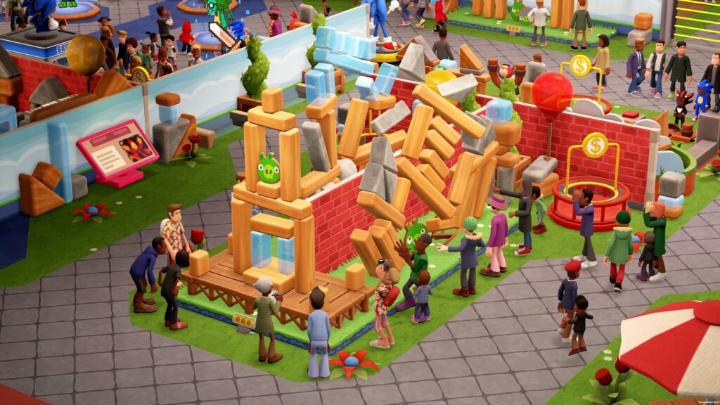 Two Point Museum Angry Birds screenshot 04