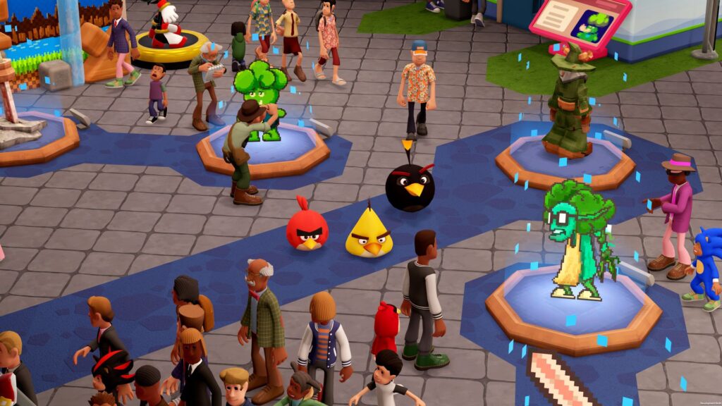 Two Point Museum Angry Birds screenshot