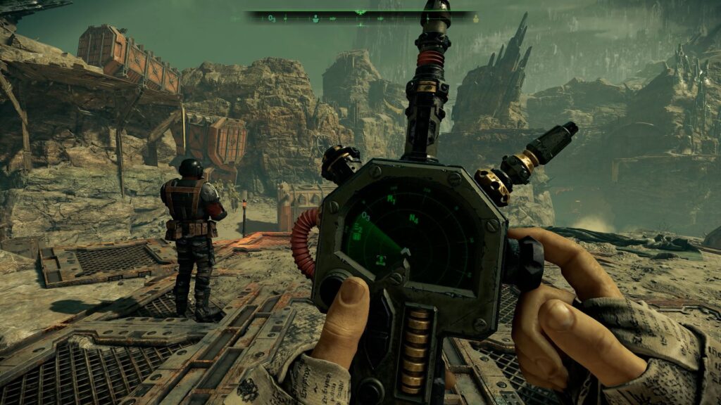 A game screenshot from Warhammer 40000 Darktide Expeditions