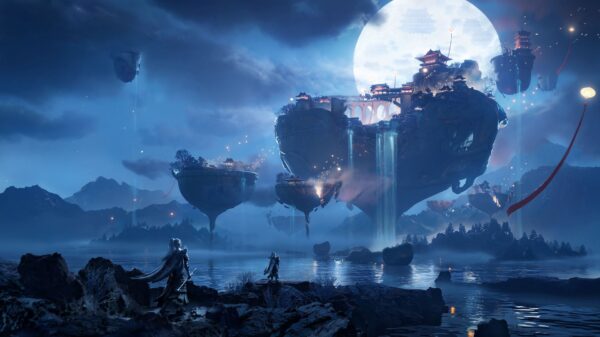 Where Winds Meet Hexi Expansion Liangzhou key visual