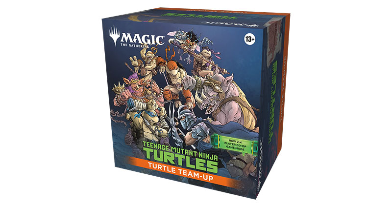 teenage mutant ninja turtles magic the gathering pack shot