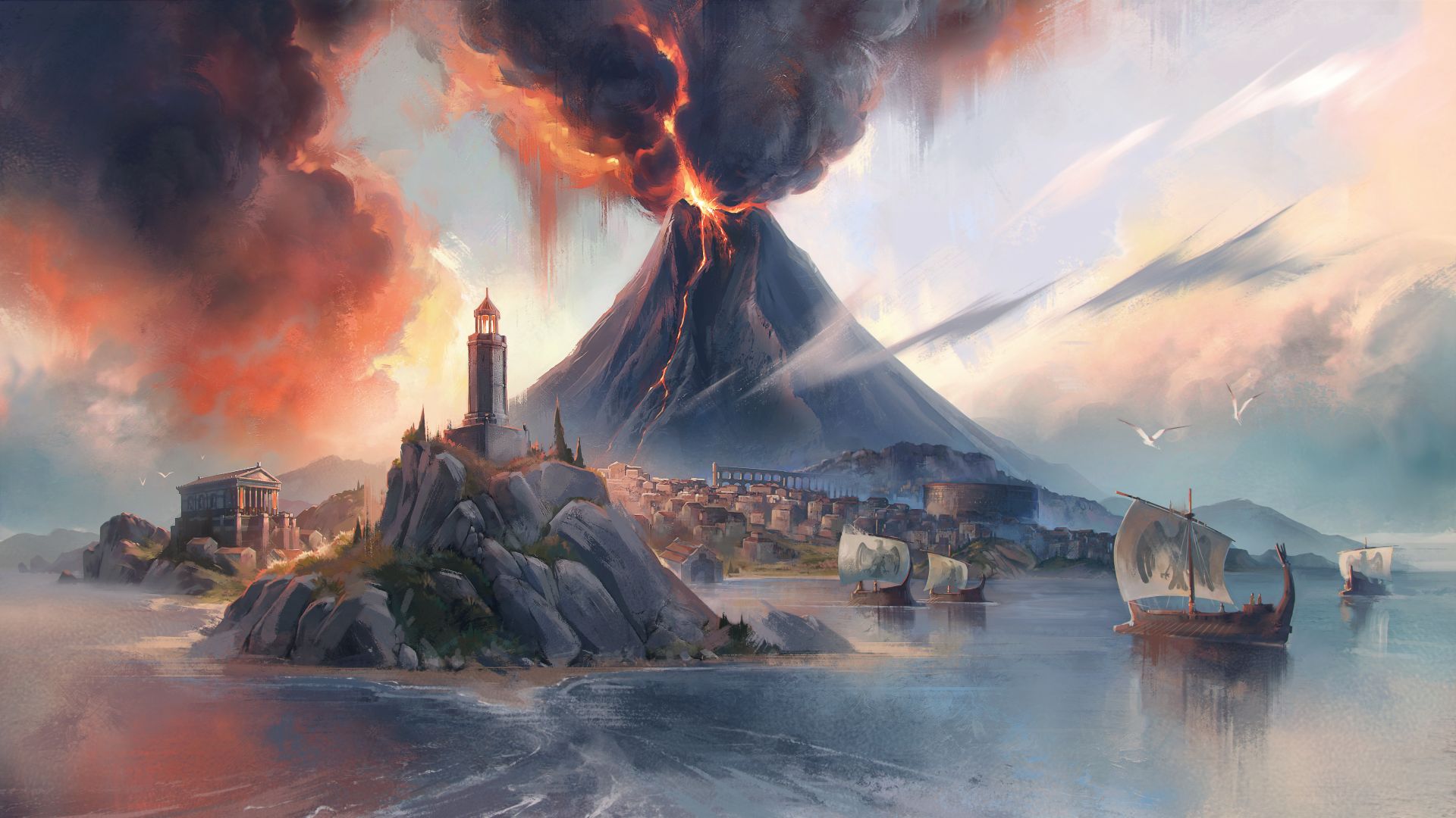 Anno 117 Pax Romana Prophecies of Ash key art