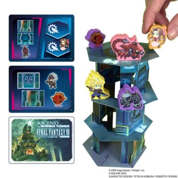 Ascend the Shinra Tower - Final Fantasy VII Board Game artwork