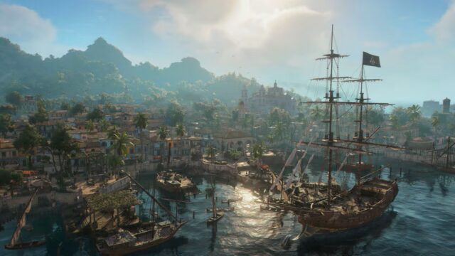 A screenshot from Assassins Creed Black Flag Resynced