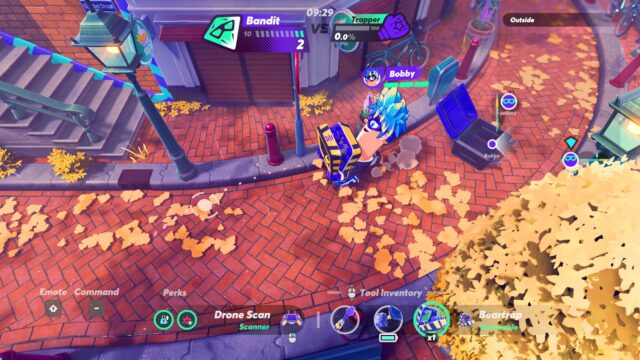 A screenshot from Bandit Trap