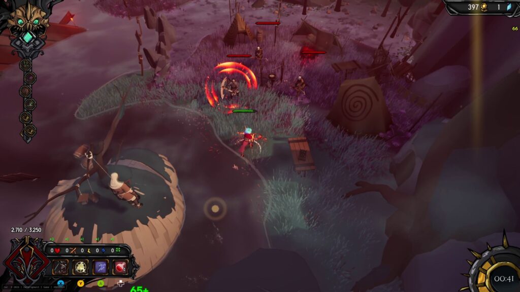 Clockfall game screenshot