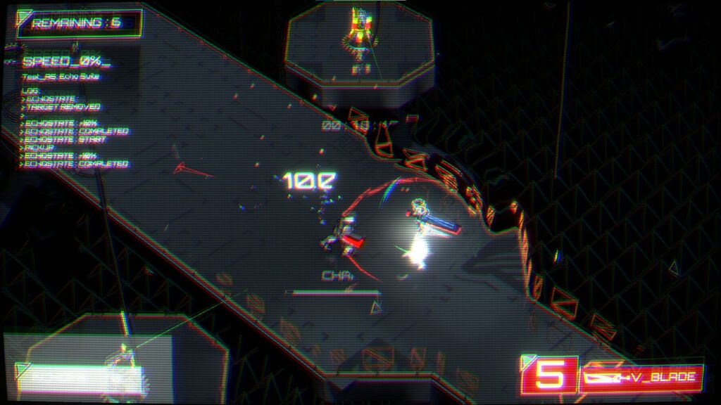 A screenshot from Echobreaker