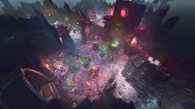 A screenshot from Frosthaven Into The Abyss