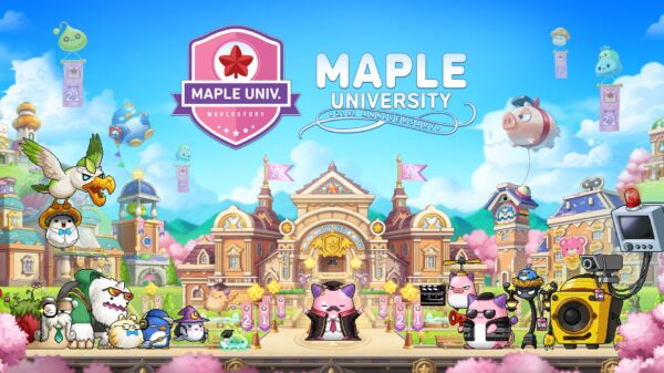 Global MapleStory Maple University key art