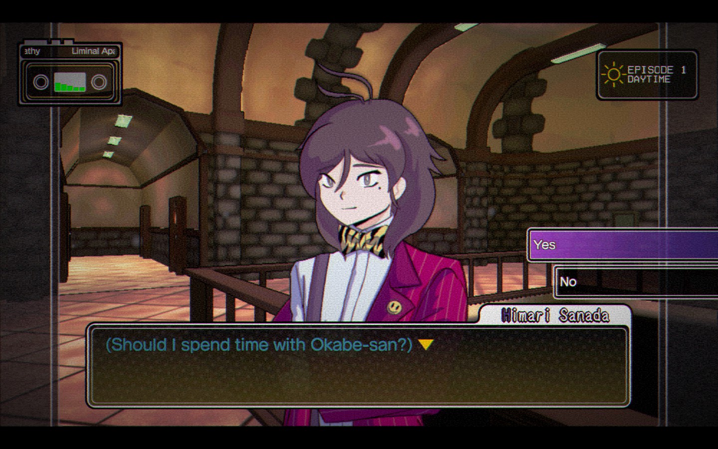 A screenshot from Kumitantei Old School Slaughter Episode 1