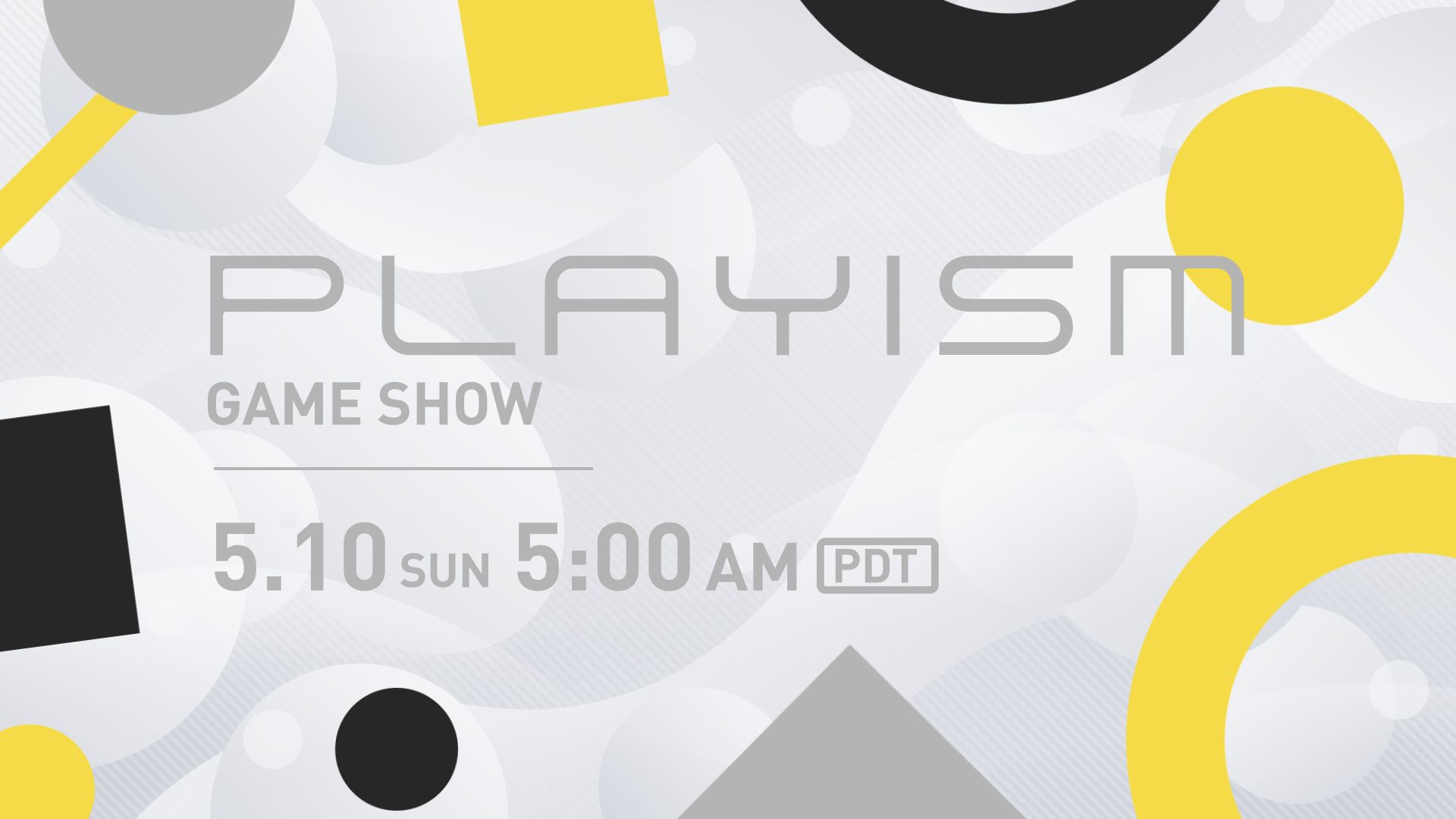 Playism Game Show header