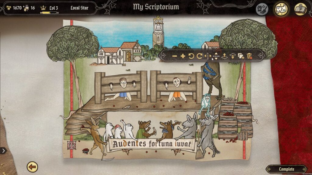 Scriptorium screenshot