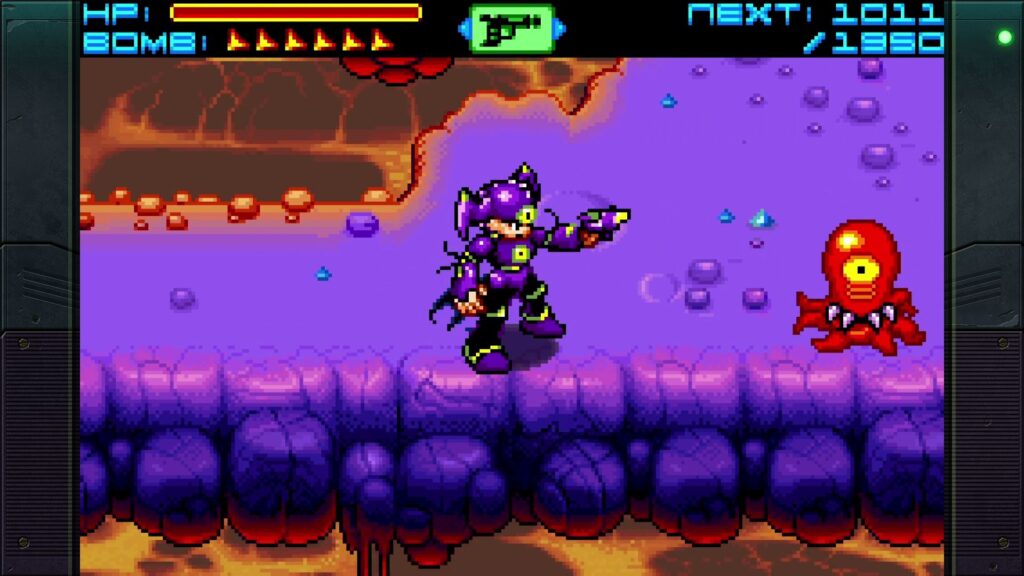 A screenshot from Sigma Star Saga DX