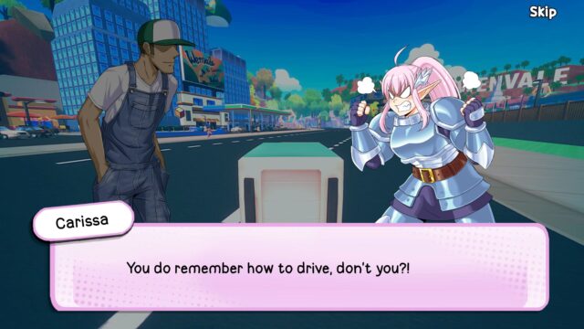 Truck-kun game screenshot