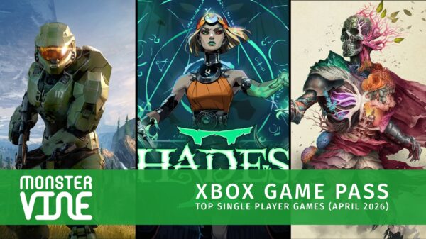 Xbox Game Pass April 2026 - Top Single Player Games
