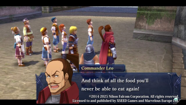 A screenshot from the game Ys Memoire - Revelations in Celceta.