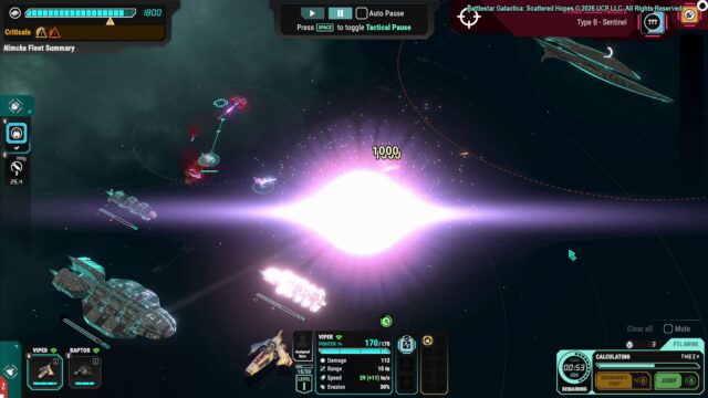 Battlestar Galactica Shattered Hopes game screenshot