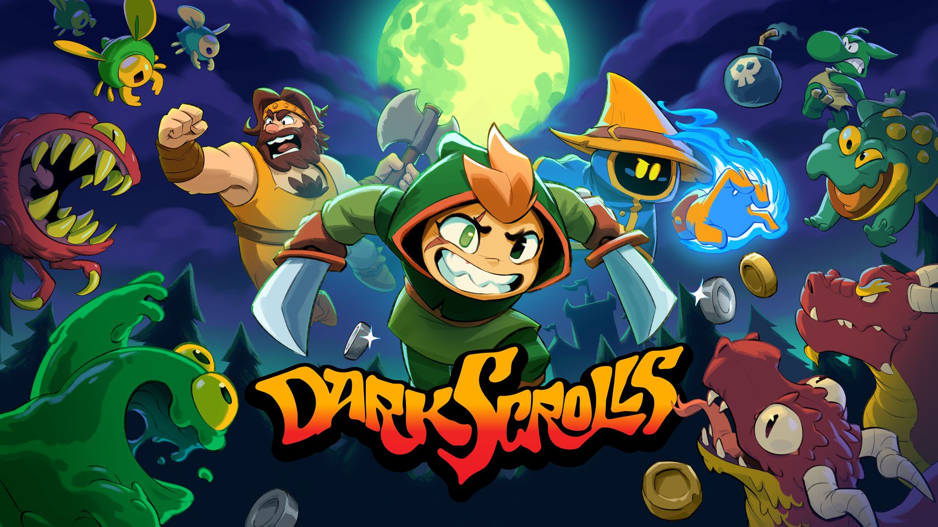 Dark Scrolls key art