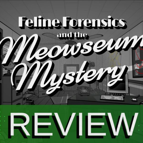 Feline Forensics and the Meowseum Mystery Review Art