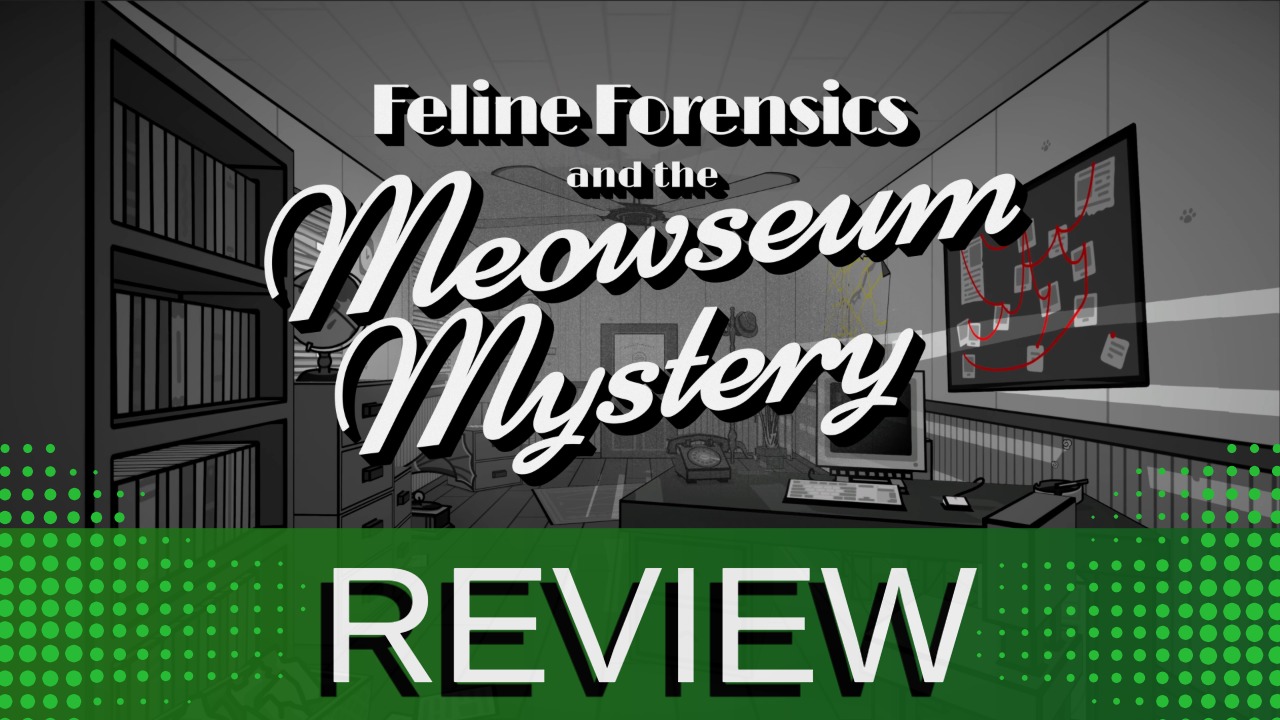 Feline Forensics and the Meowseum Mystery Review Art