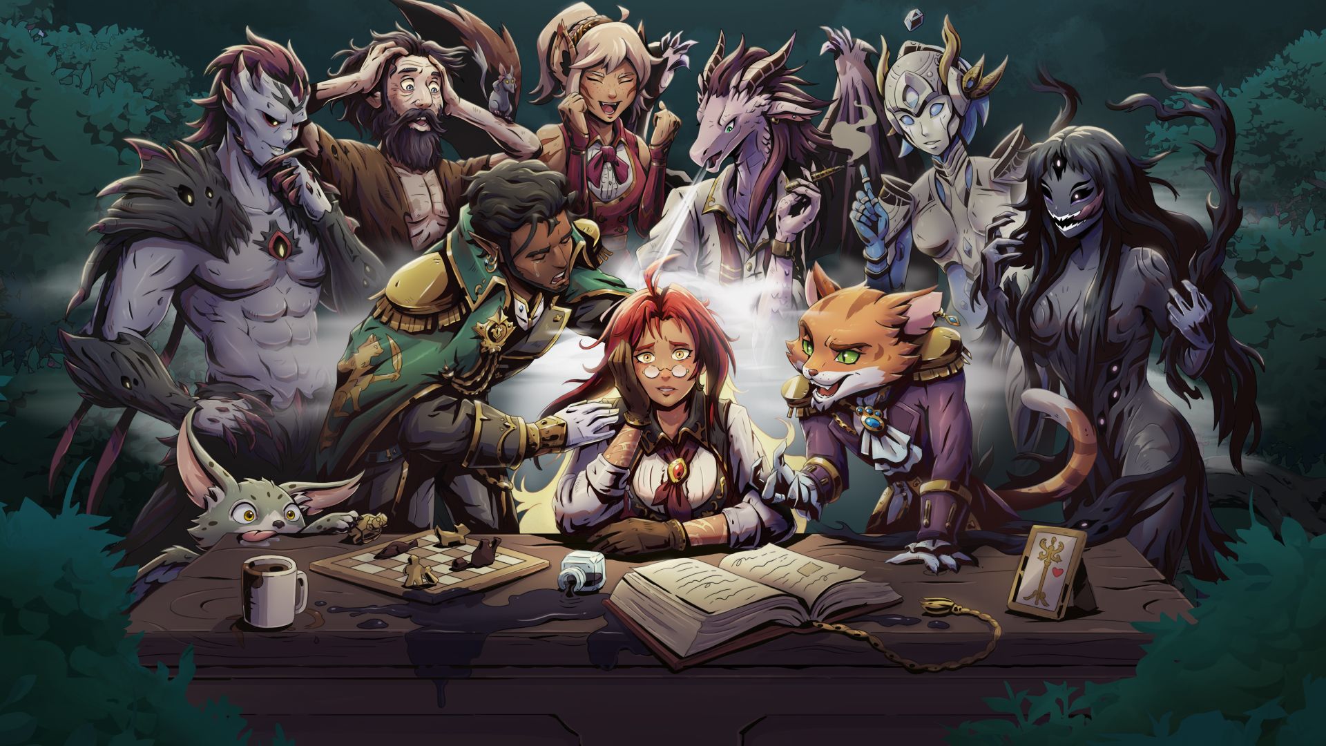 Ledgerbound key art