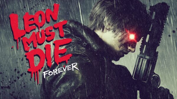 Resident Evil Requiem Leon Must Die Forever key art