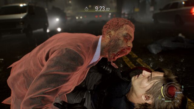 A screenshot from Resident Evil Requiem Leon Must Die Forever