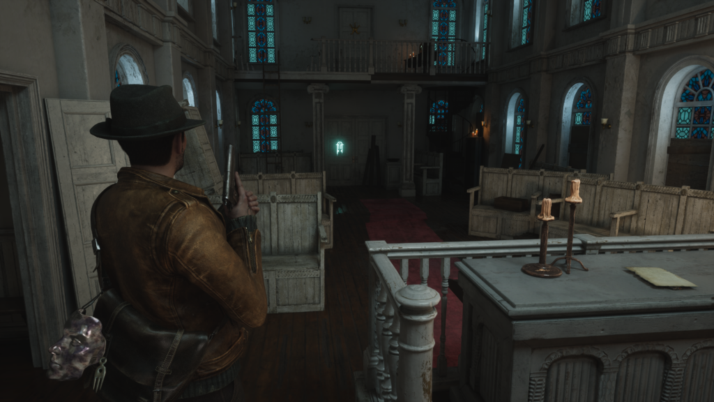 A screenshot from The Sinking City 2