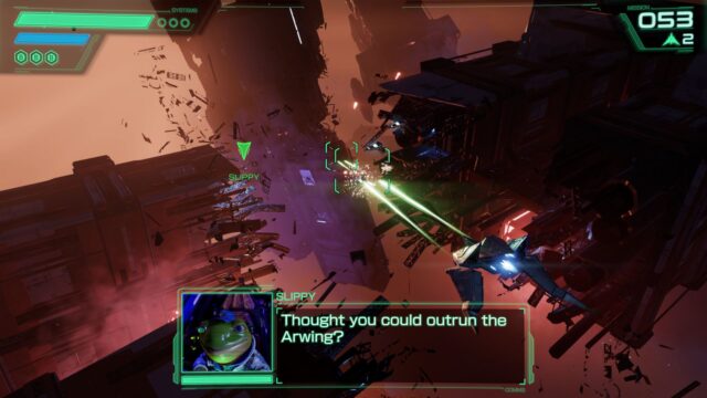 A screenshot from Star Fox on Nintendo Switch 2