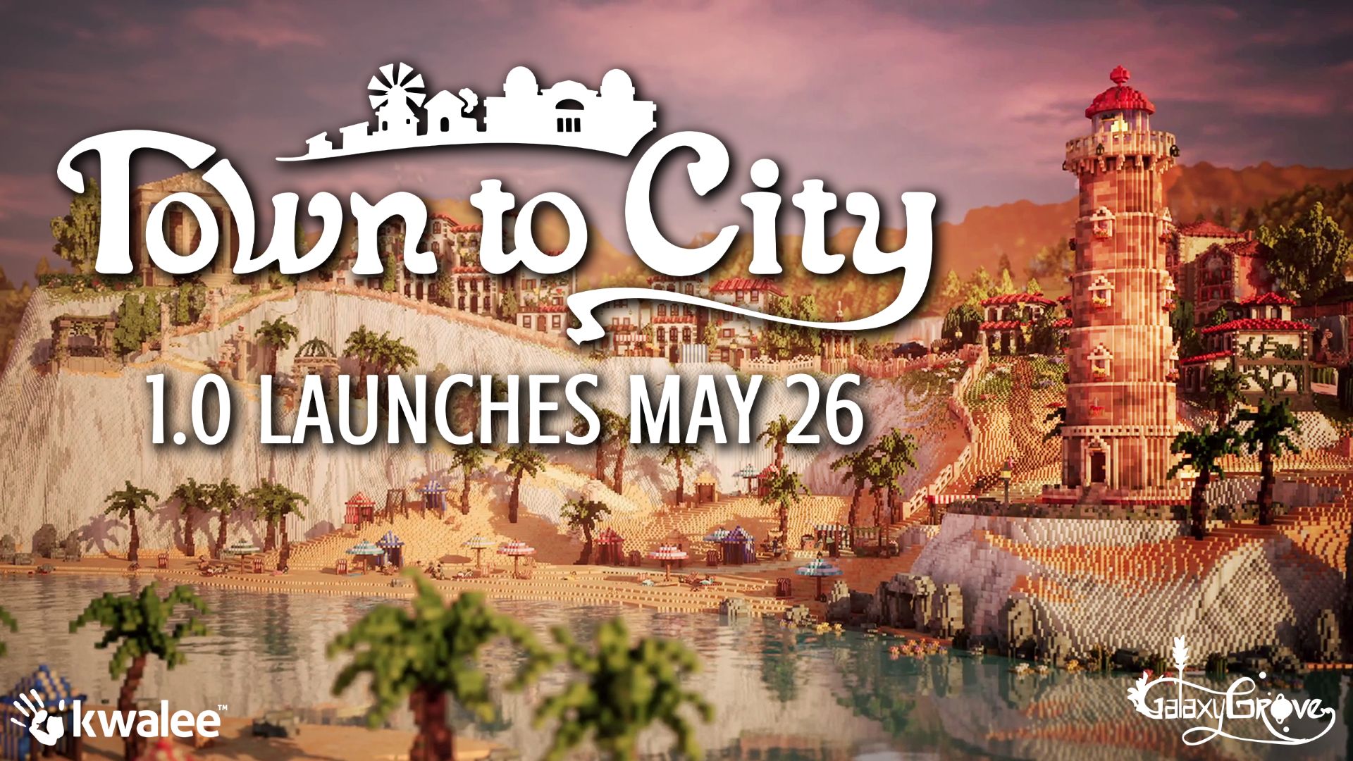 Town to City 1.0 Launch key art