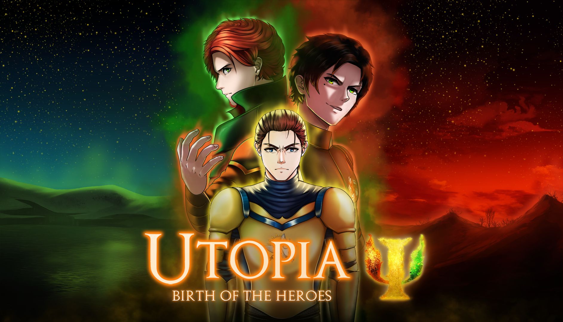 Utopia Birth of the Heroes key art
