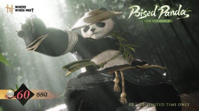 Where Winds Meet Panda Cosmetic