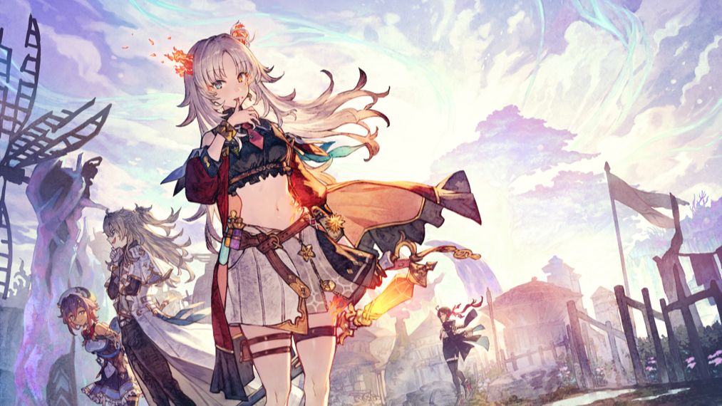 Atelier Karia The Night Kingdom and Guide of Memories key visual