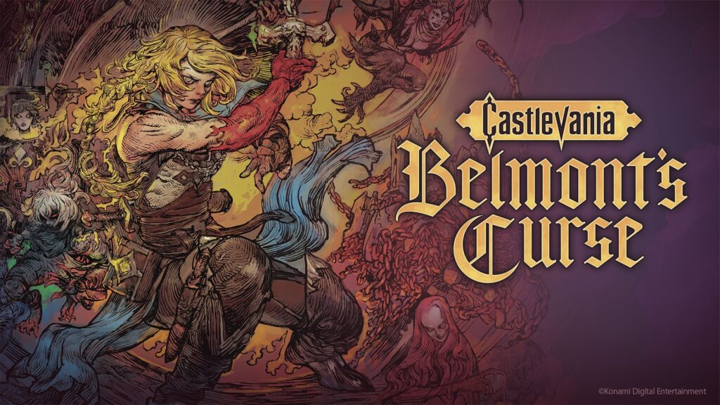 Castlevania Belmonts Curse key art