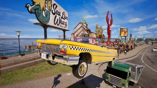 Crazy Taxi World Tour header