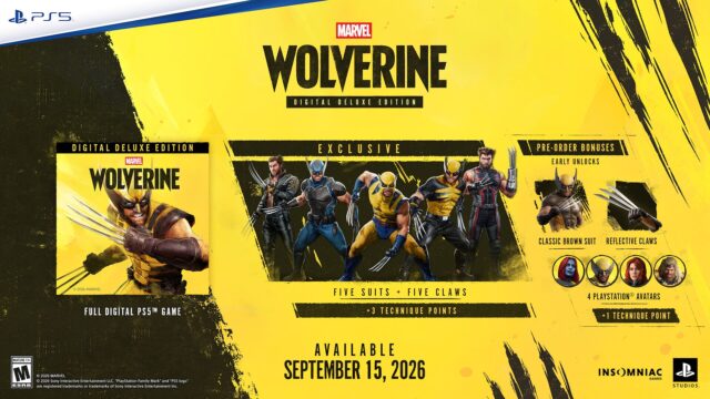 Marvel's Wolverine Digital Deluxe Edition