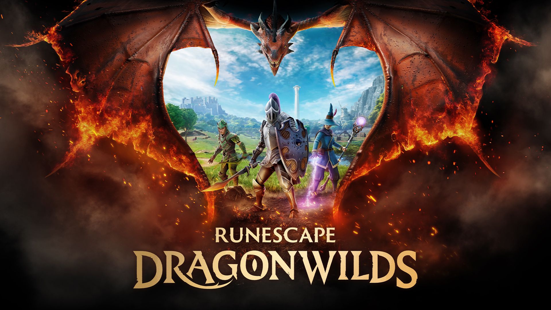 Runescape Dragonwilds key art