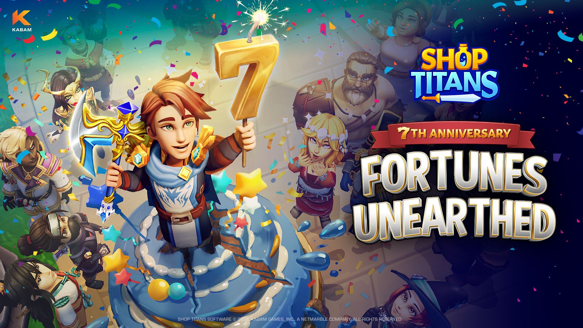 Shop Titans 7th Anniversary header